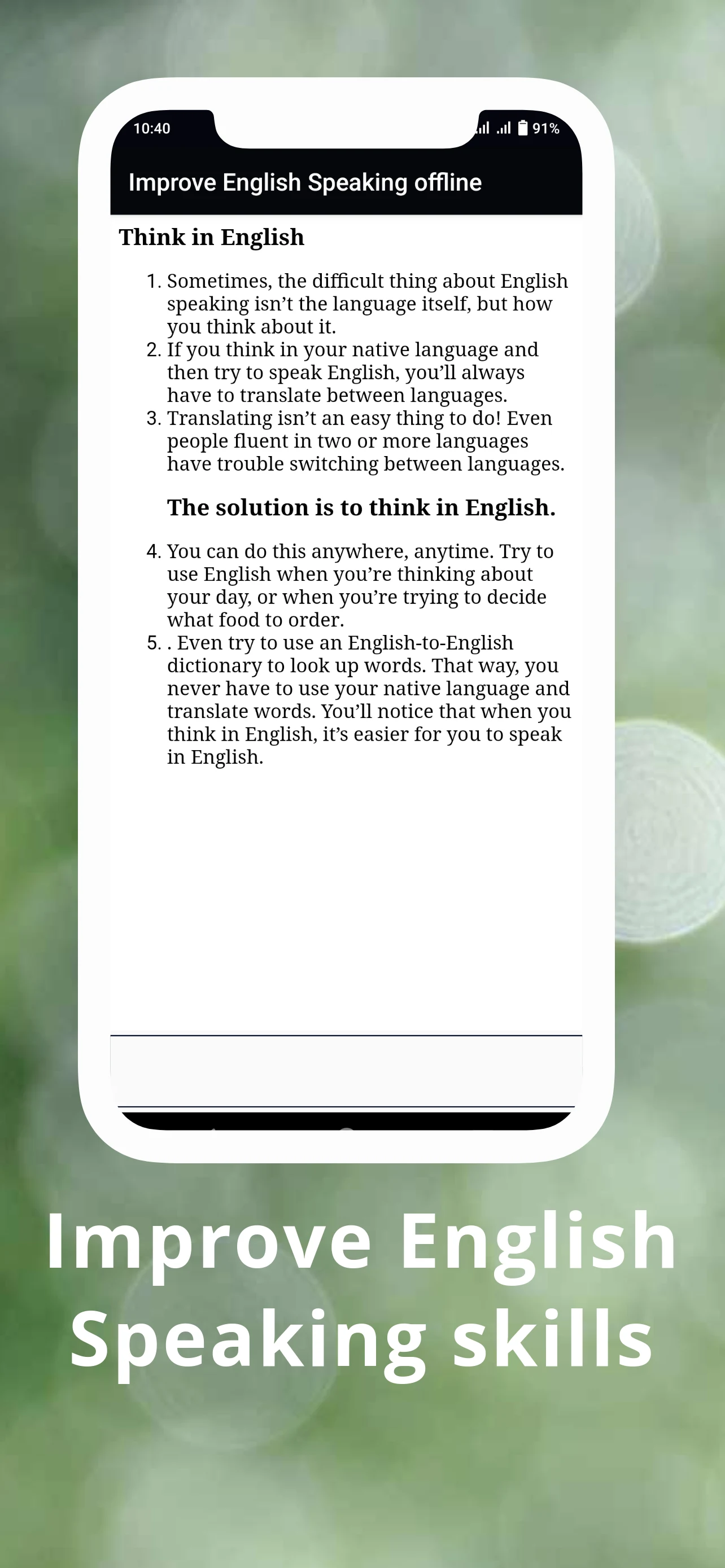 English Speaking: Learn & Talk screenshot